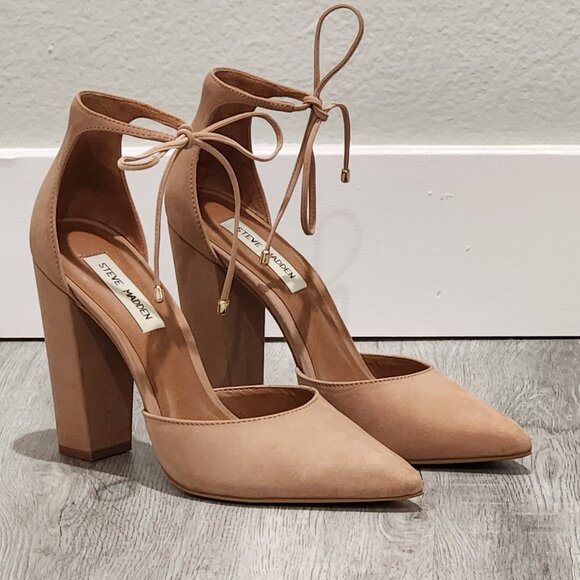 Steve Madden Pamperd Lace-Up Pump 9M - Picture 3 of 4